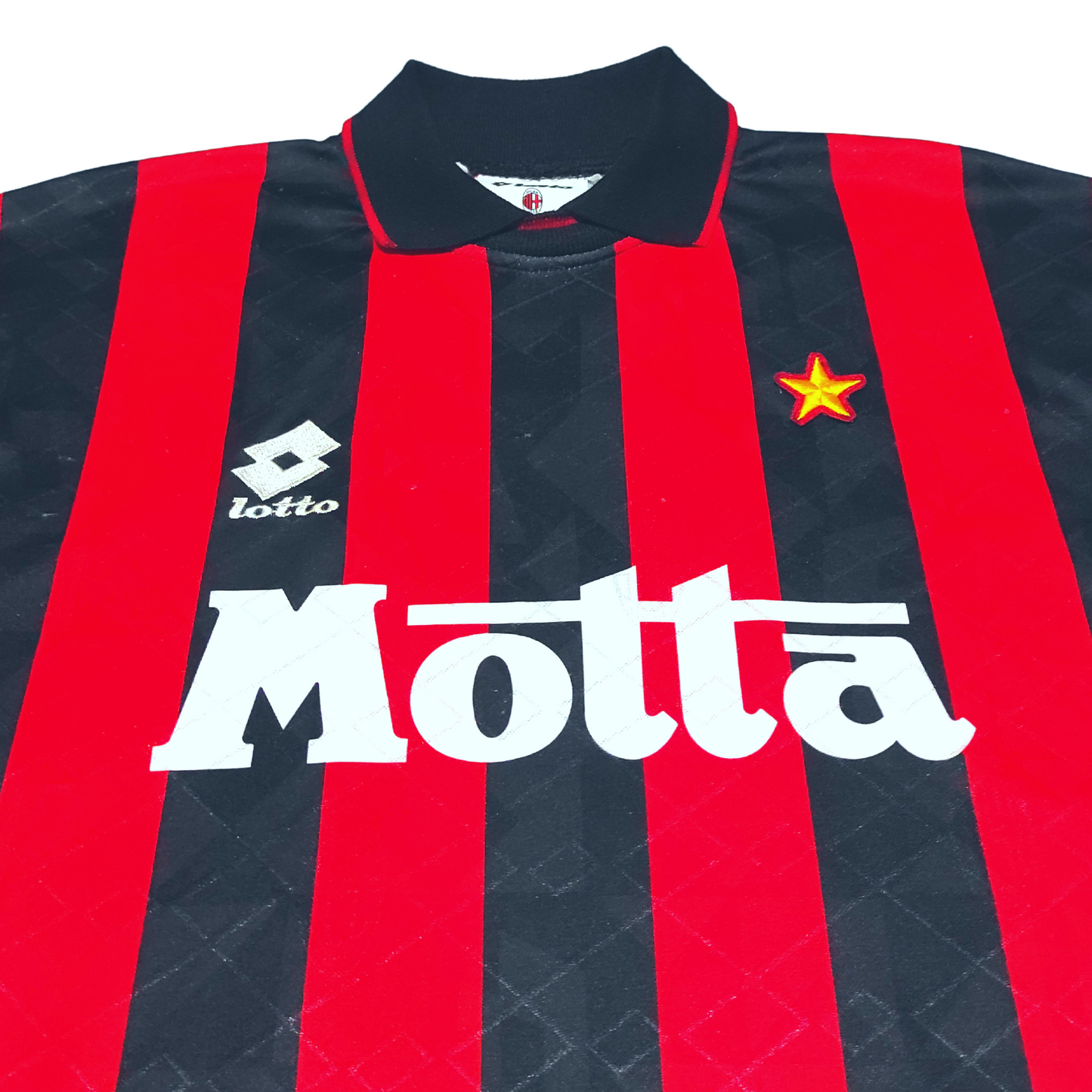 Milan Home L/S Shirt 1993-1994 #6 Baresi (L)