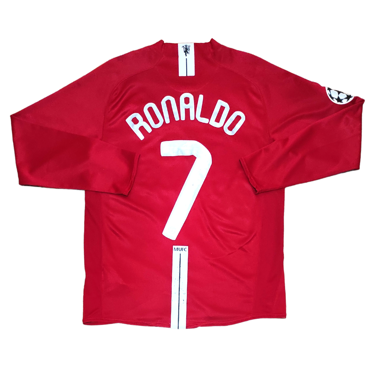 Manchester United Home L/S Shirt 2007-2008 Ronaldo (M)
