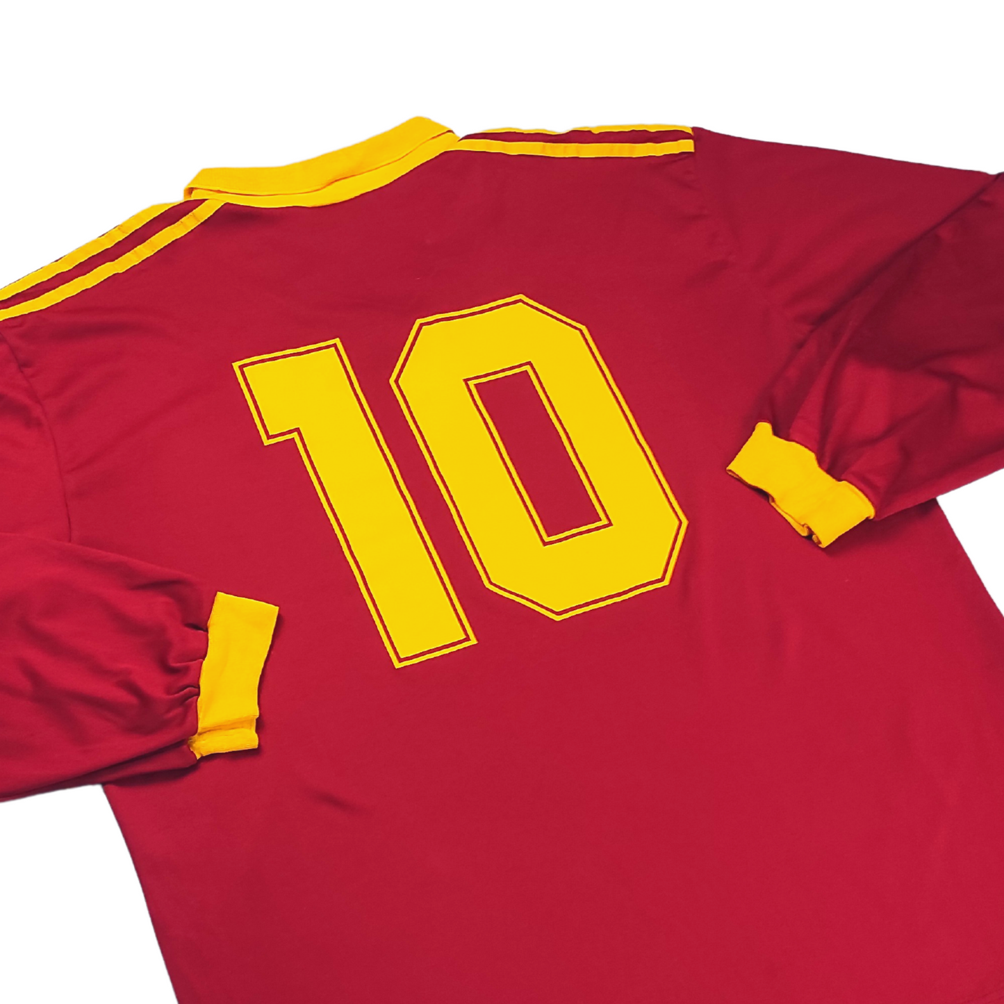 Roma Home L/S Shirt 1991-1992 #10 Giannini (L)