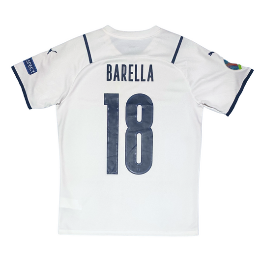 Italy Away Shirt 2021-2022 Barella (M)
