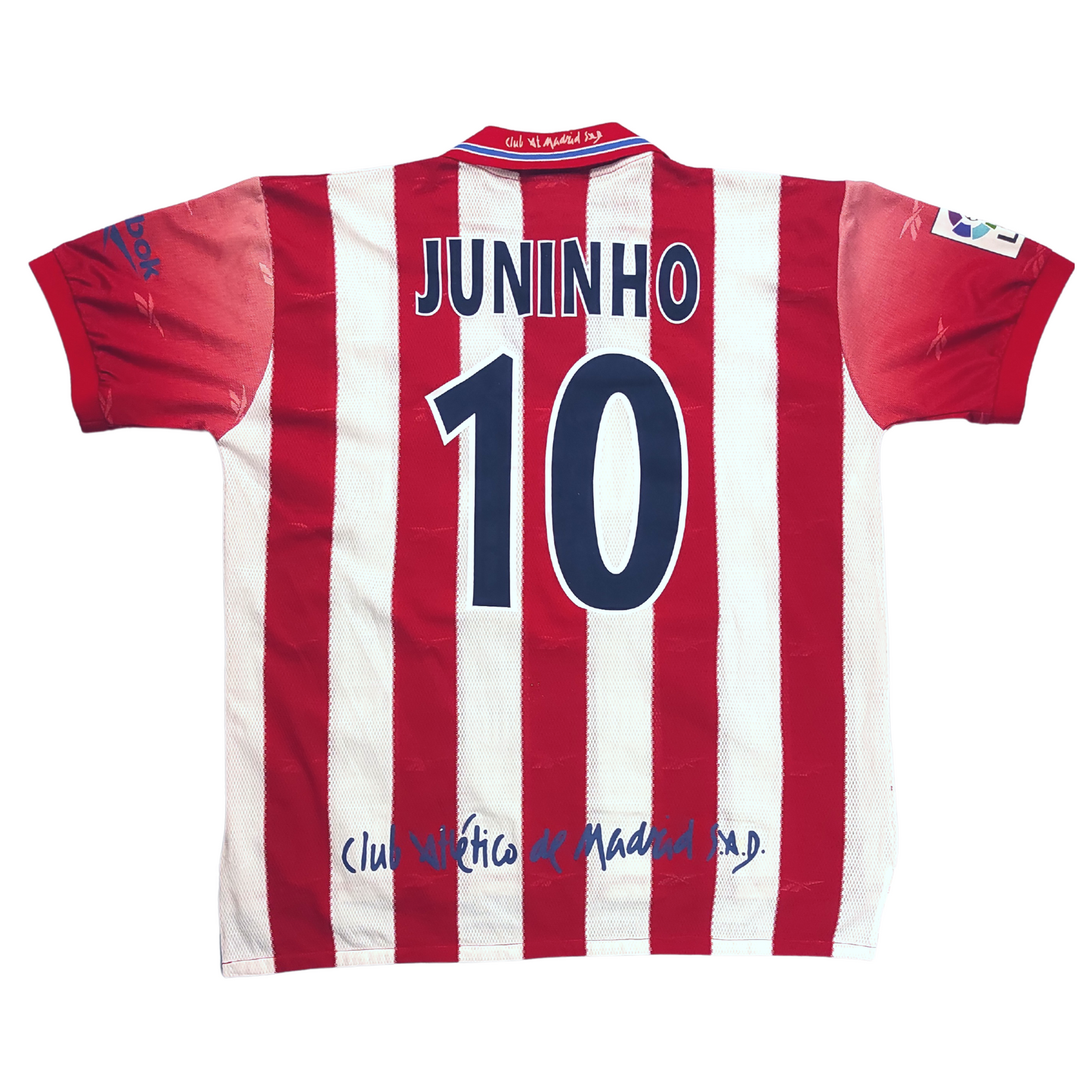 Atletico Madrid Home Shirt 1998-1999 Juninho (M)