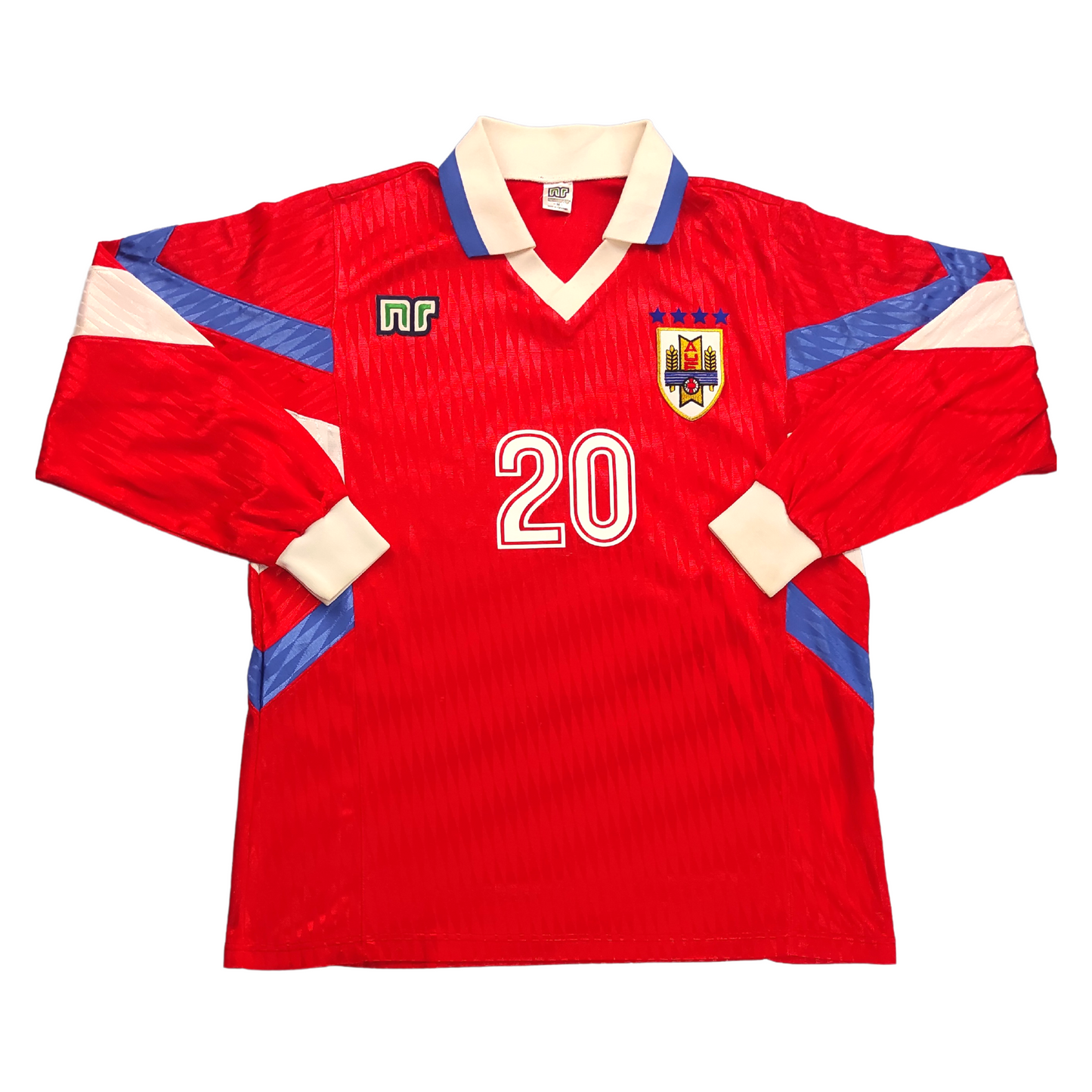 Uruguay Away L/S Shirt 1995-1996 #20 Recoba