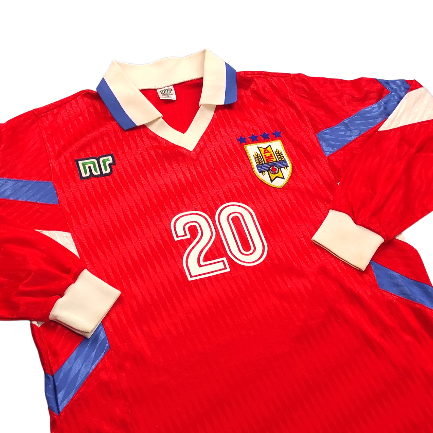 Uruguay Away L/S Shirt 1995-1996 #20 Recoba