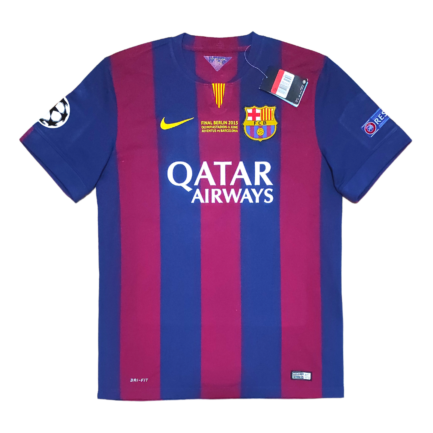 Barcelona Home BNWT Shirt 2014-2015 Messi (L)