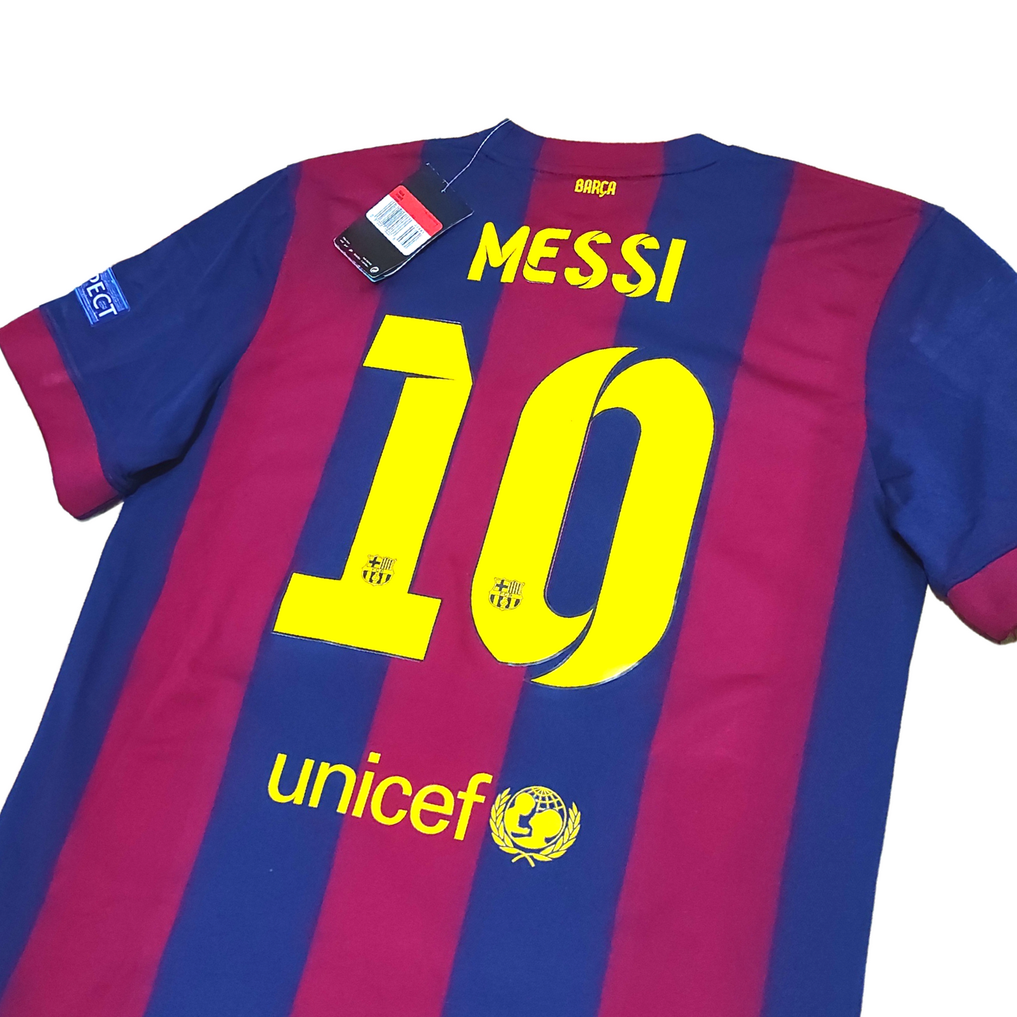 Barcelona Home BNWT Shirt 2014-2015 Messi (L)