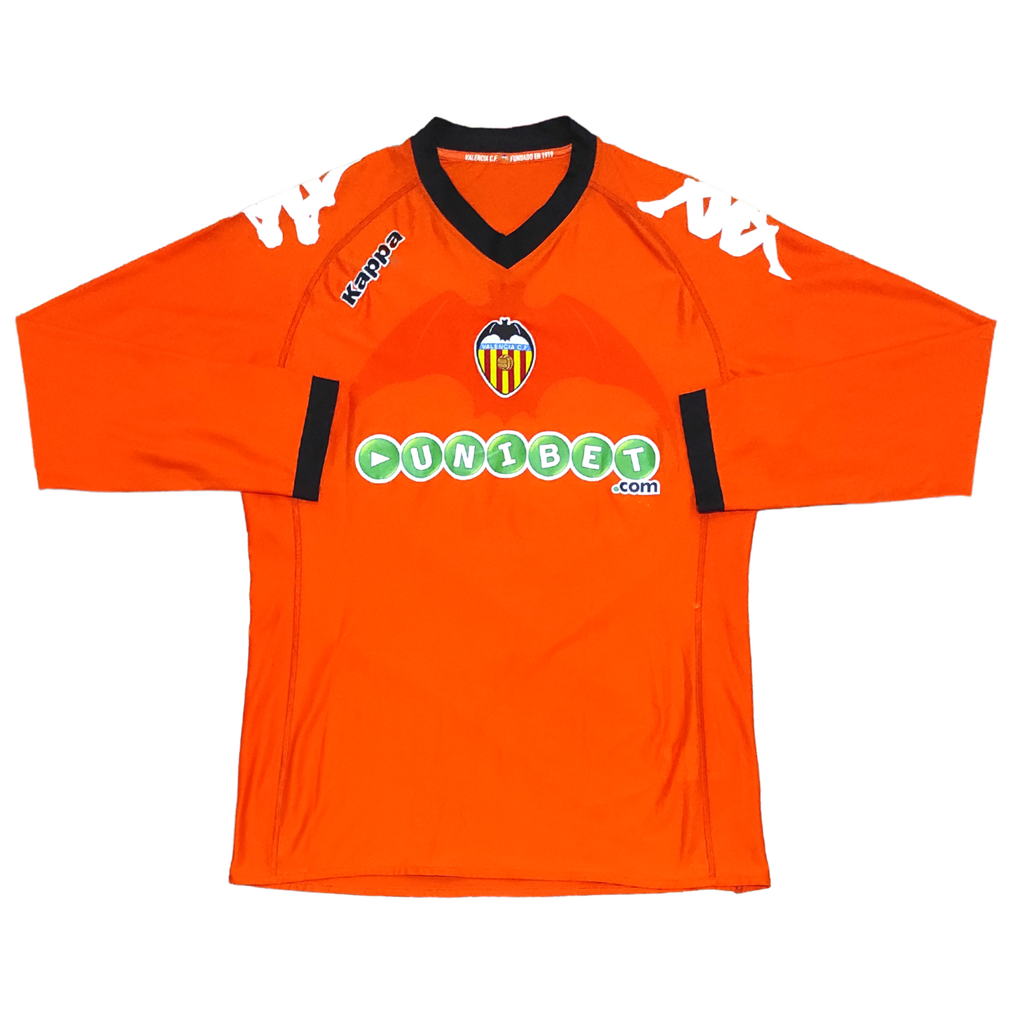Valencia Away L/S Shirt 2010-2011 Joaquin (L)