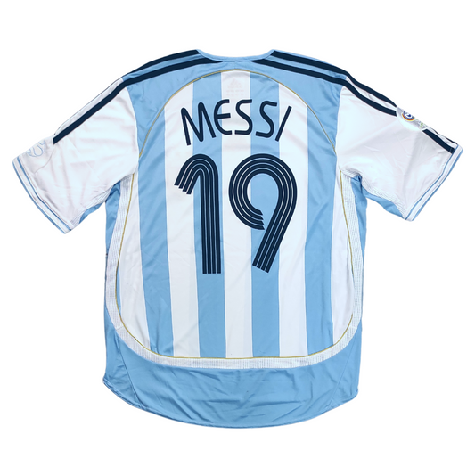 Argentina Home Shirt 2006-2008 Messi (L)