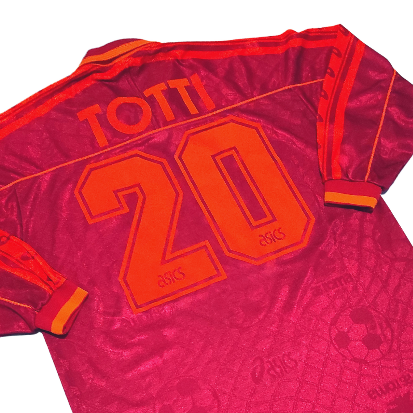 Roma Home L/S Shirt 1995-1996 Totti (M)