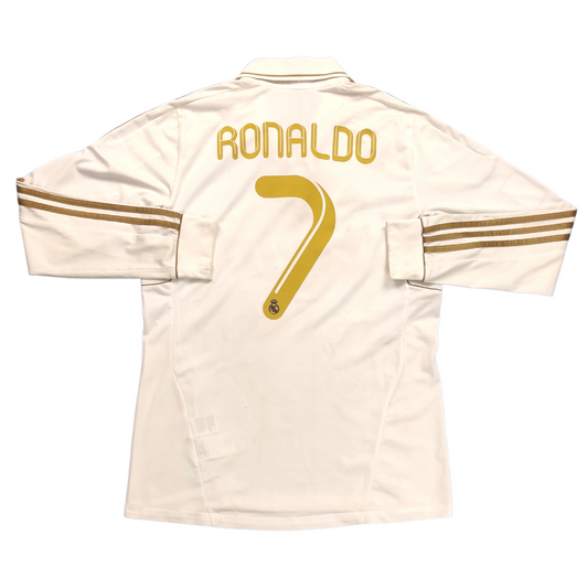Real Madrid Home L/S Shirt 2011-2012 Ronaldo (M)