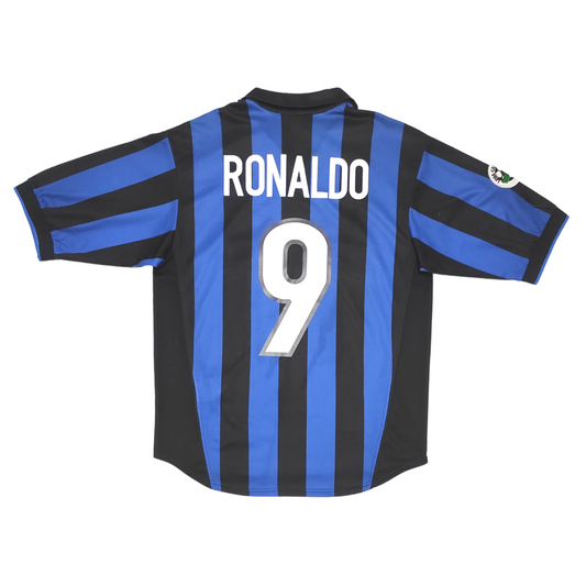 Inter Milan Home Shirt 1998-1999 Ronaldo (S)