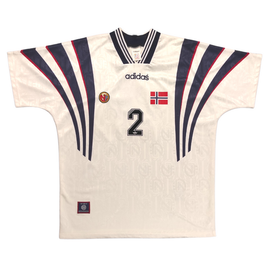 Norway Away Shirt 1996-1998 #2 Halland (L)