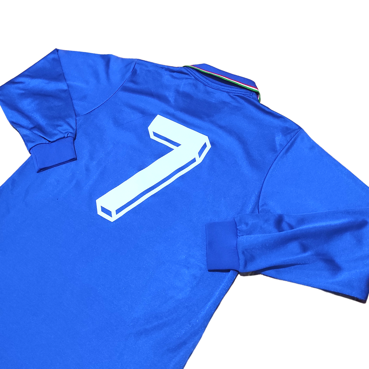 Italy Home L/S Shirt 1986-1987 #7 (L)