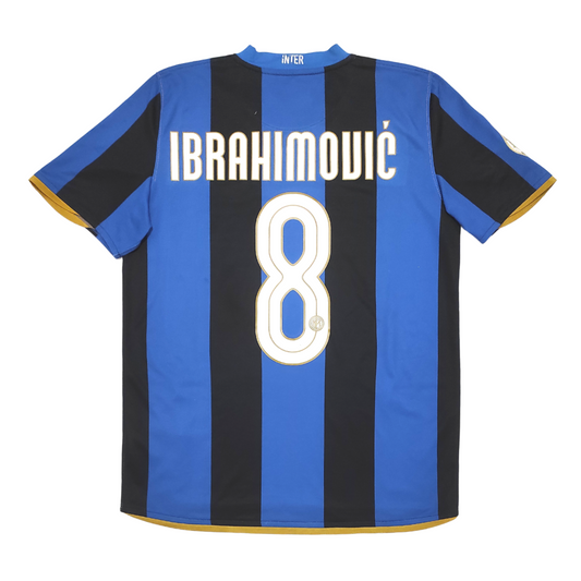 Inter Milan Home Shirt 2008-2009 Ibrahimovic (M)