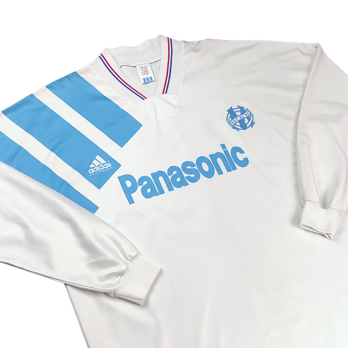 Marseille Home L/S Shirt 1993-1994 #9 (XL)