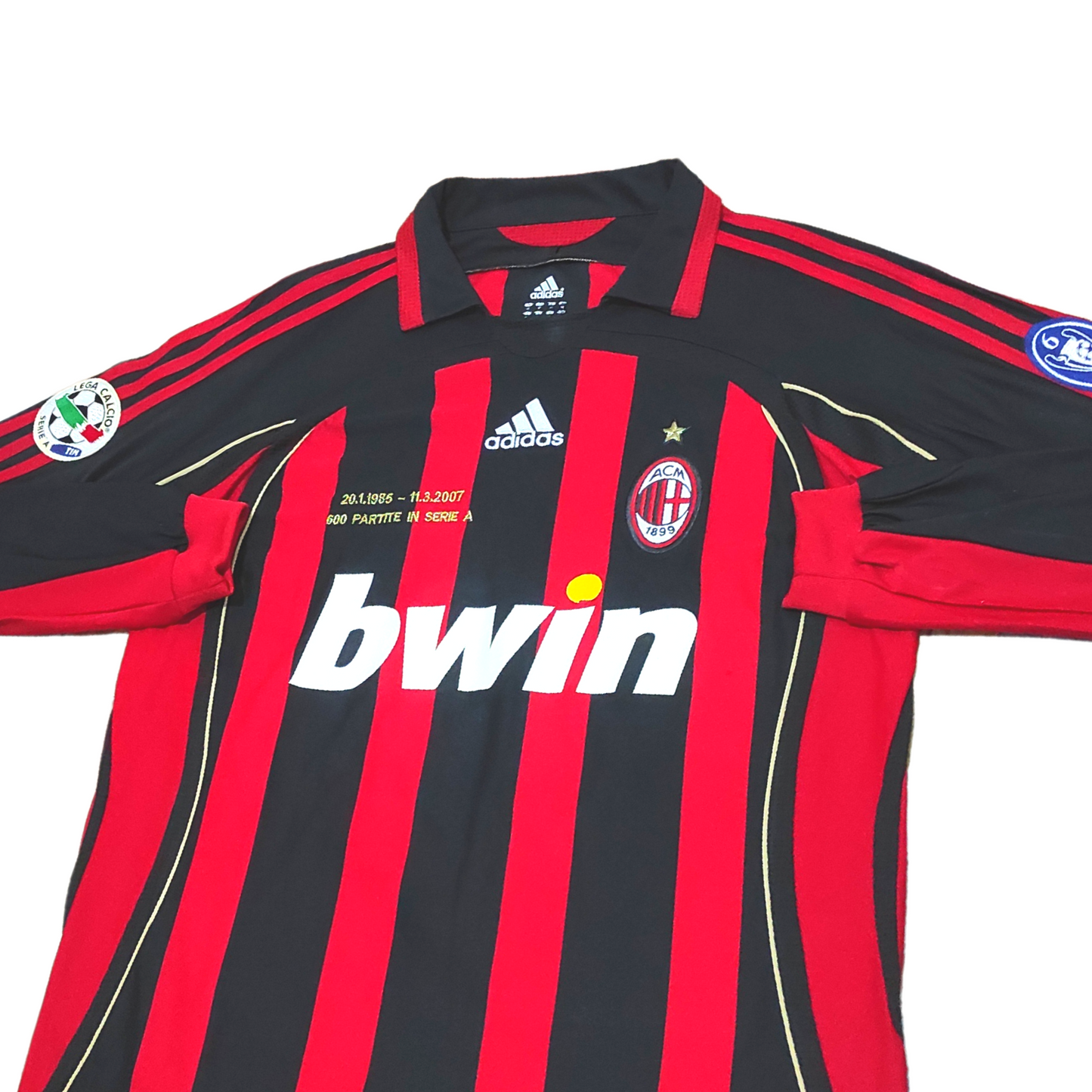 Milan Home Shirt 2006-2007 Maldini (M)