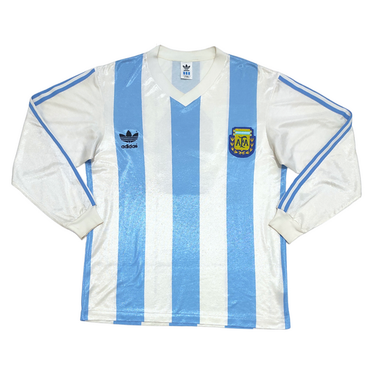 Argentina Home L/S Shirt 1990-1991 #9 Batistuta (L)