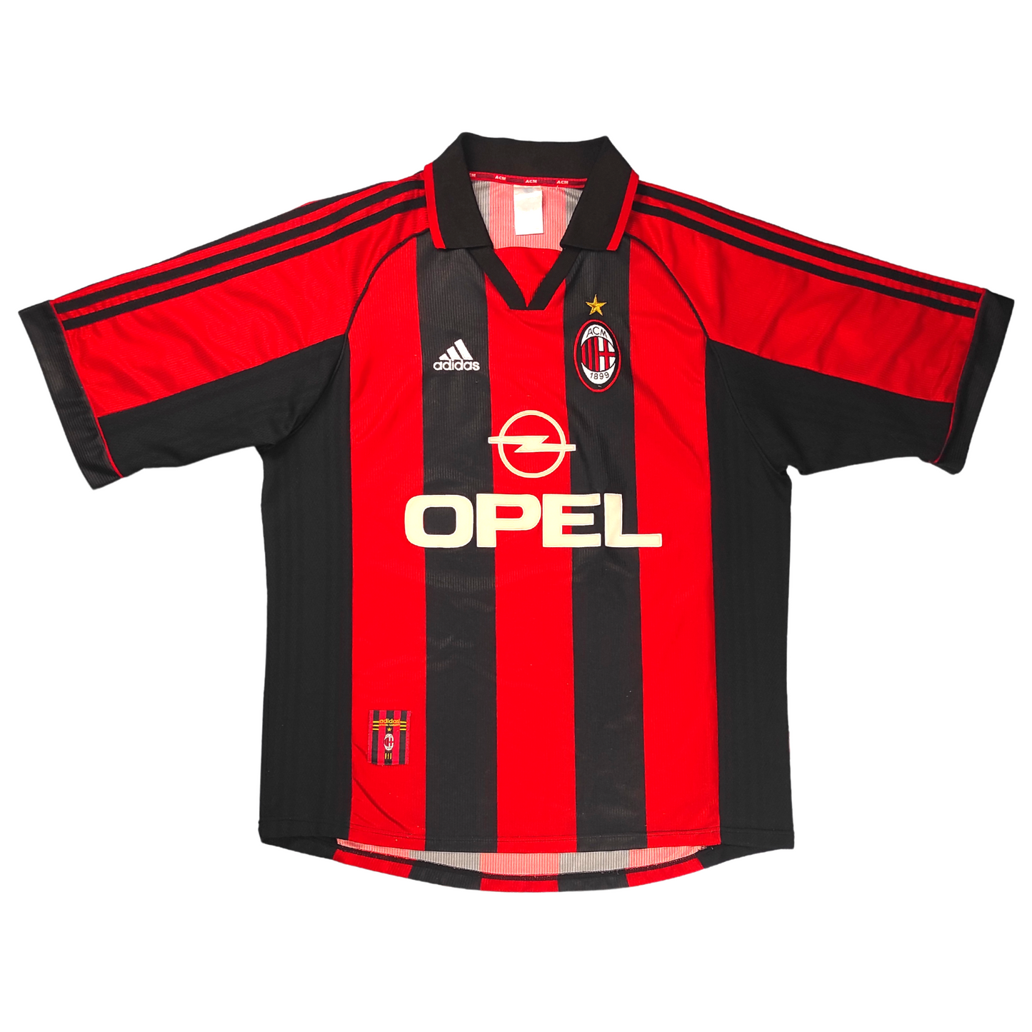 Milan Home Shirt 1998-2000 Weah (L)