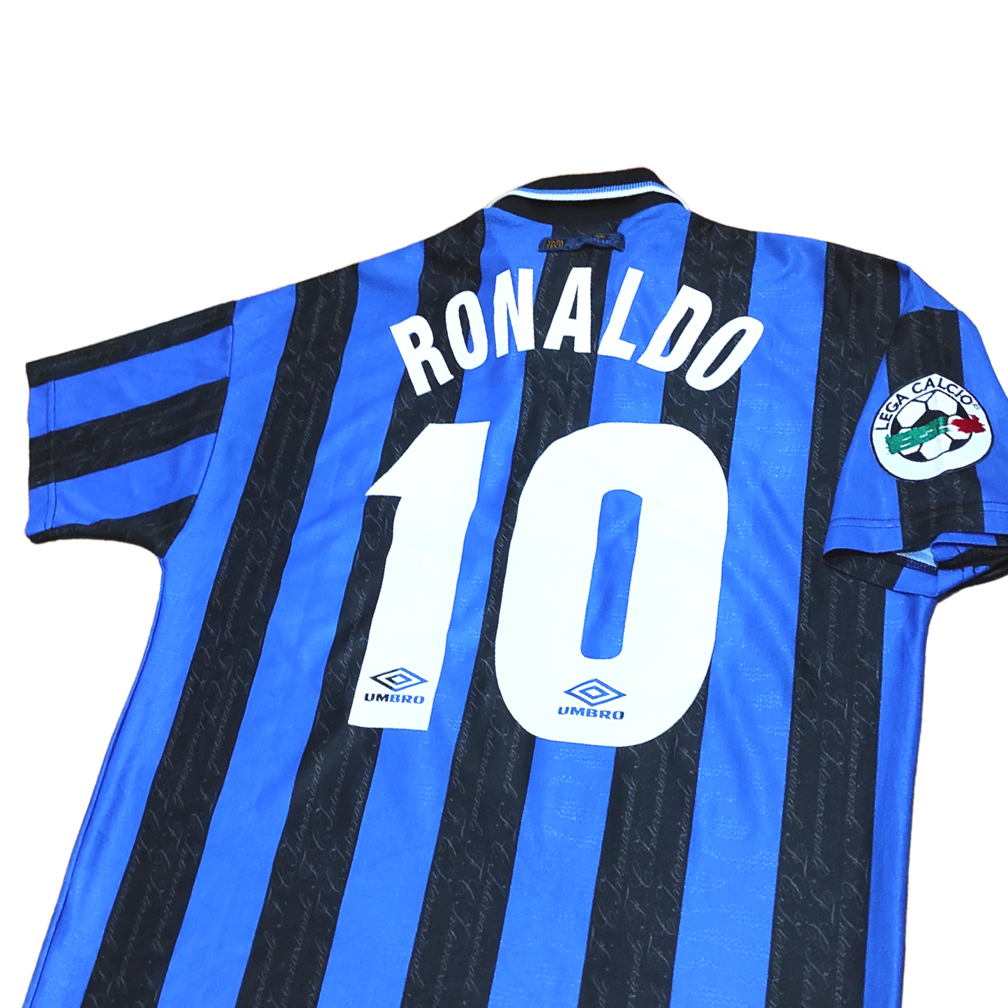 Inter Milan Home Shirt 1997-1998 Ronaldo (L)