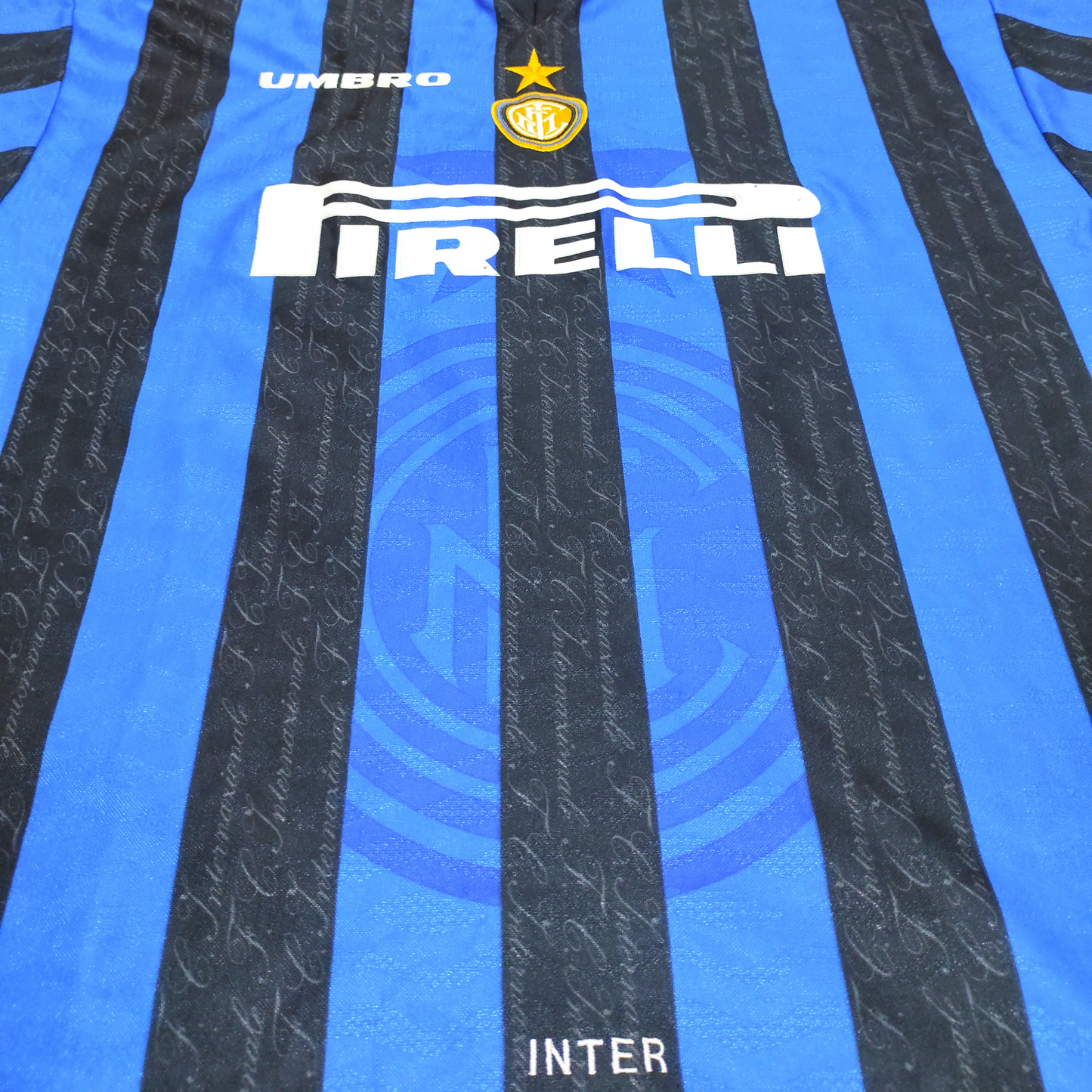 Inter Milan Home Shirt 1997-1998 Ronaldo (L)