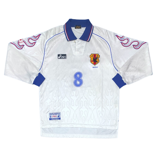 Japan Away L/S Player Issue Shirt 1998 Nakata (L)