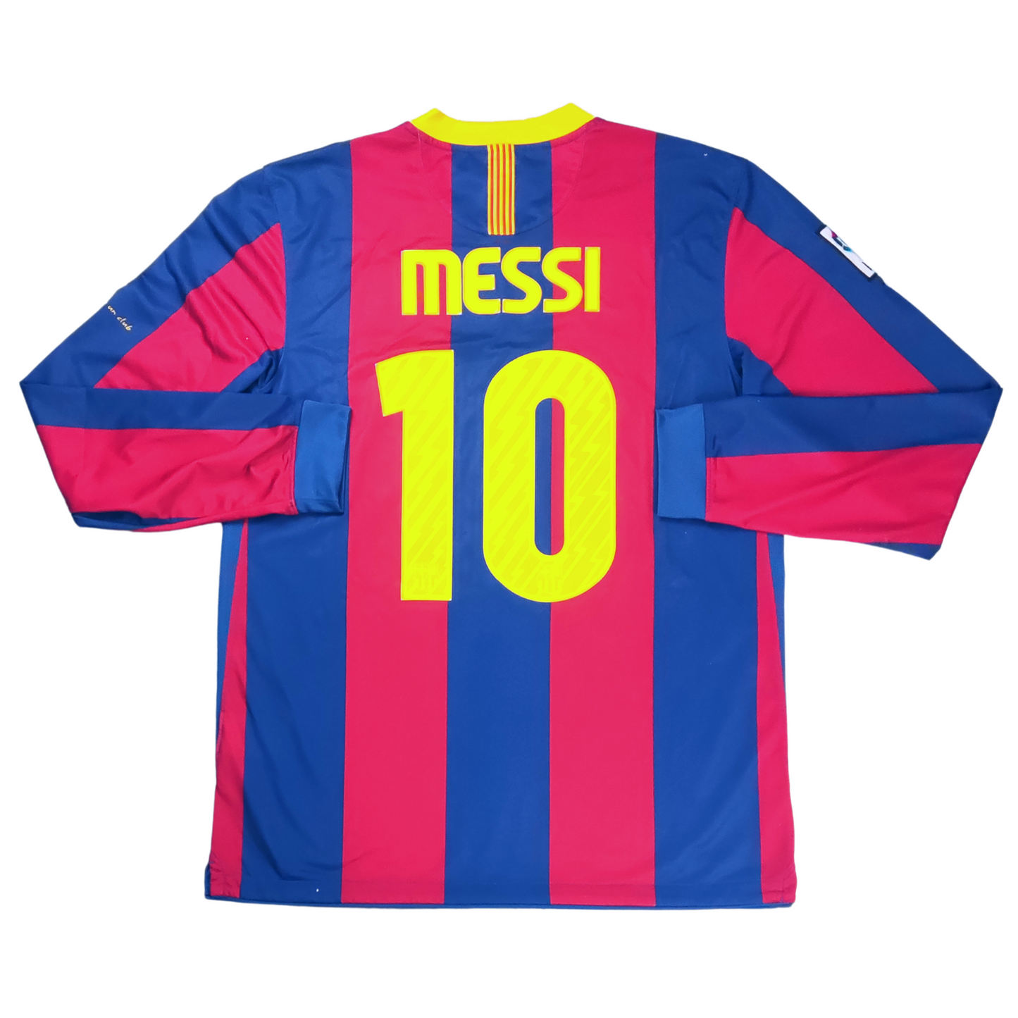 Barcelona Home L/S Shirt 2010-2011 Messi (L)