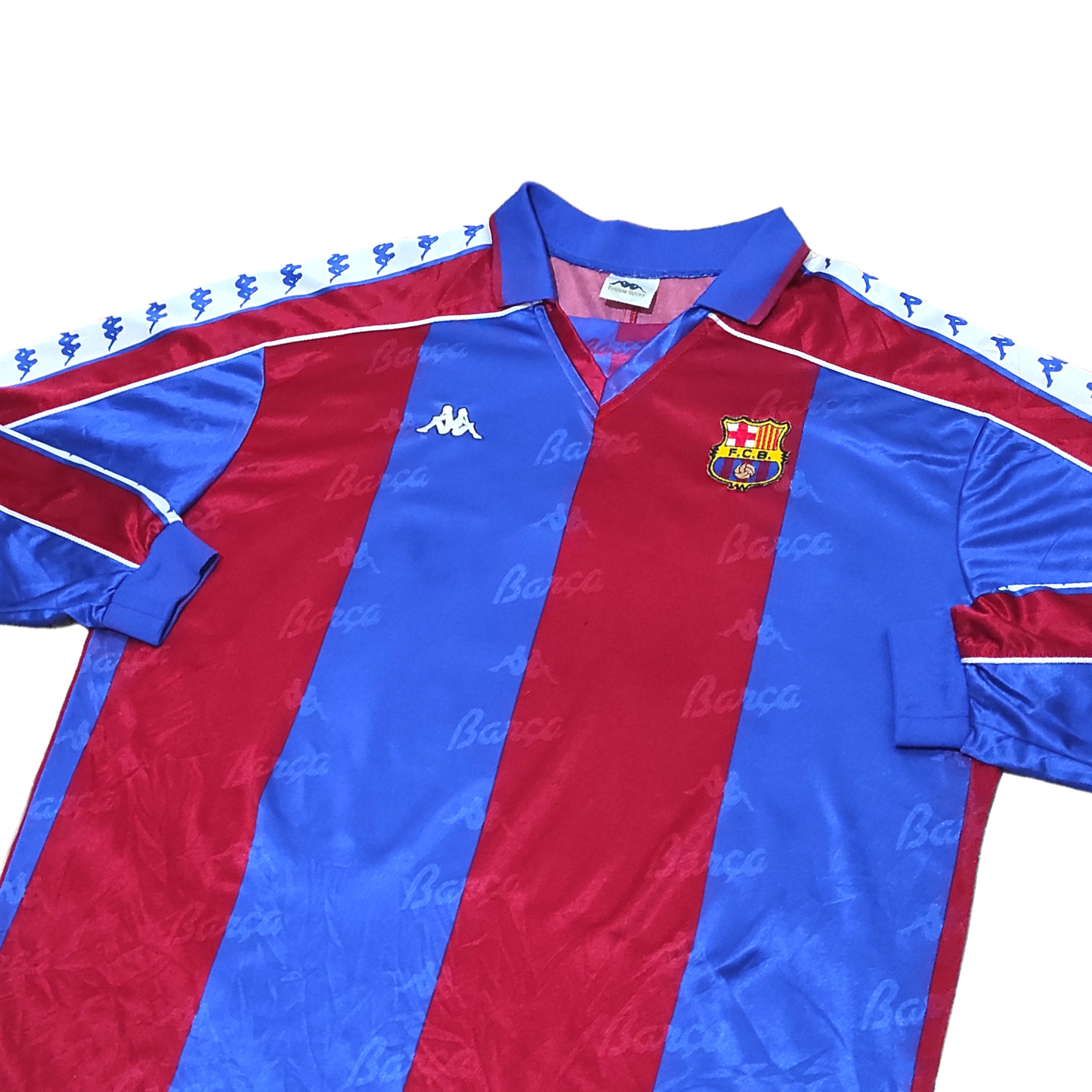 Barcelona Home L/S Shirt 1992-1995 #10 (L)