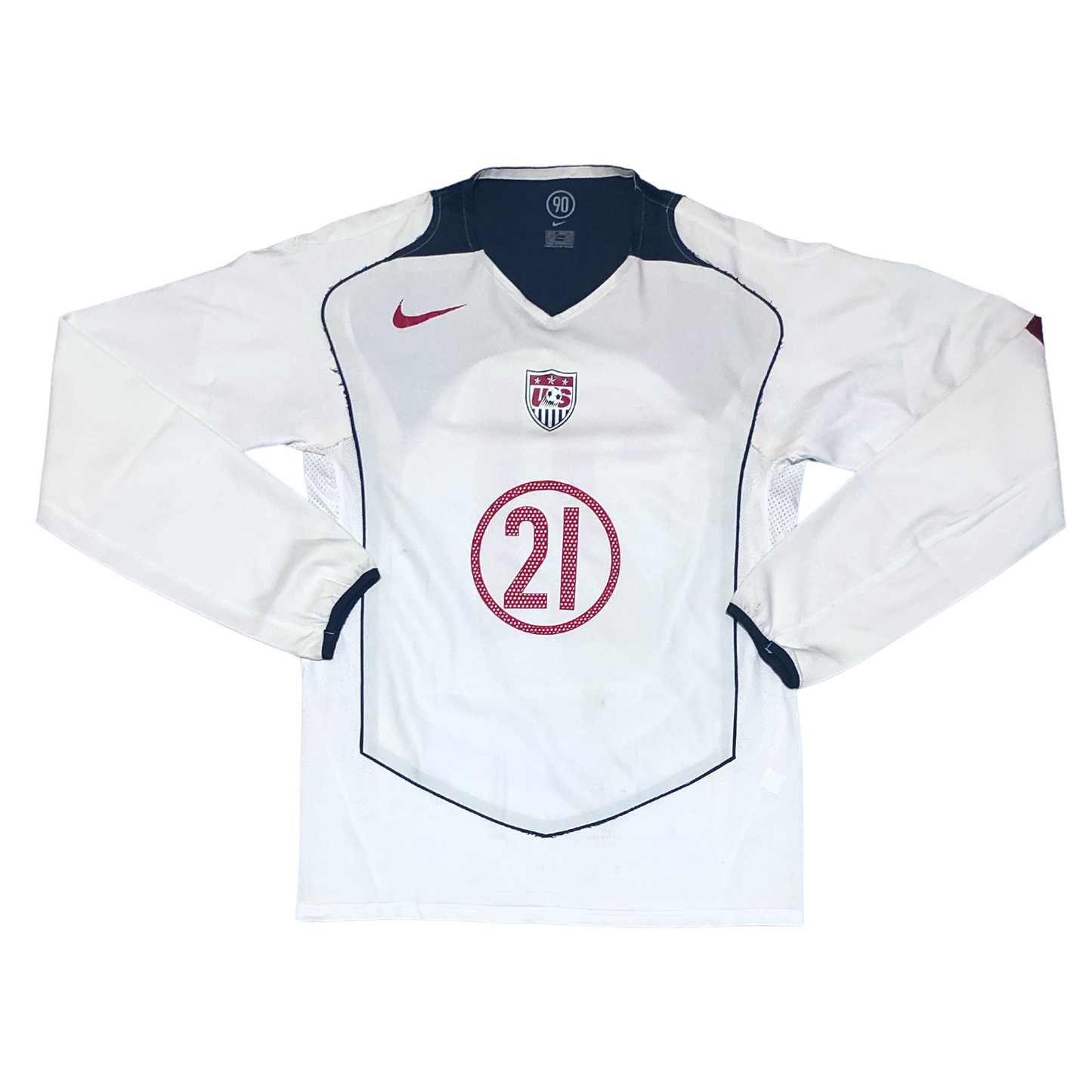 USA Home Shirt L/S 2004-2006 Donovan (L)