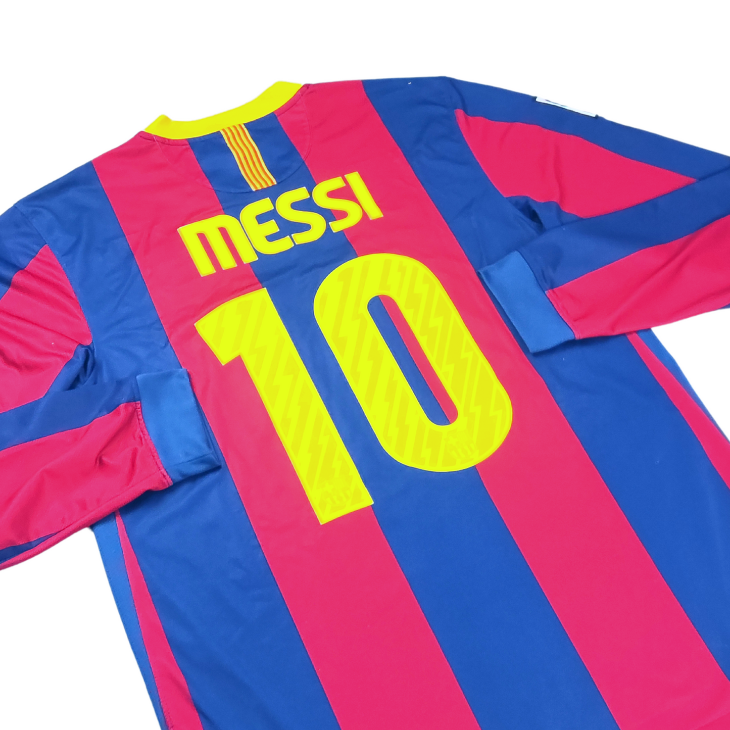 Barcelona Home L/S Shirt 2010-2011 Messi (L)