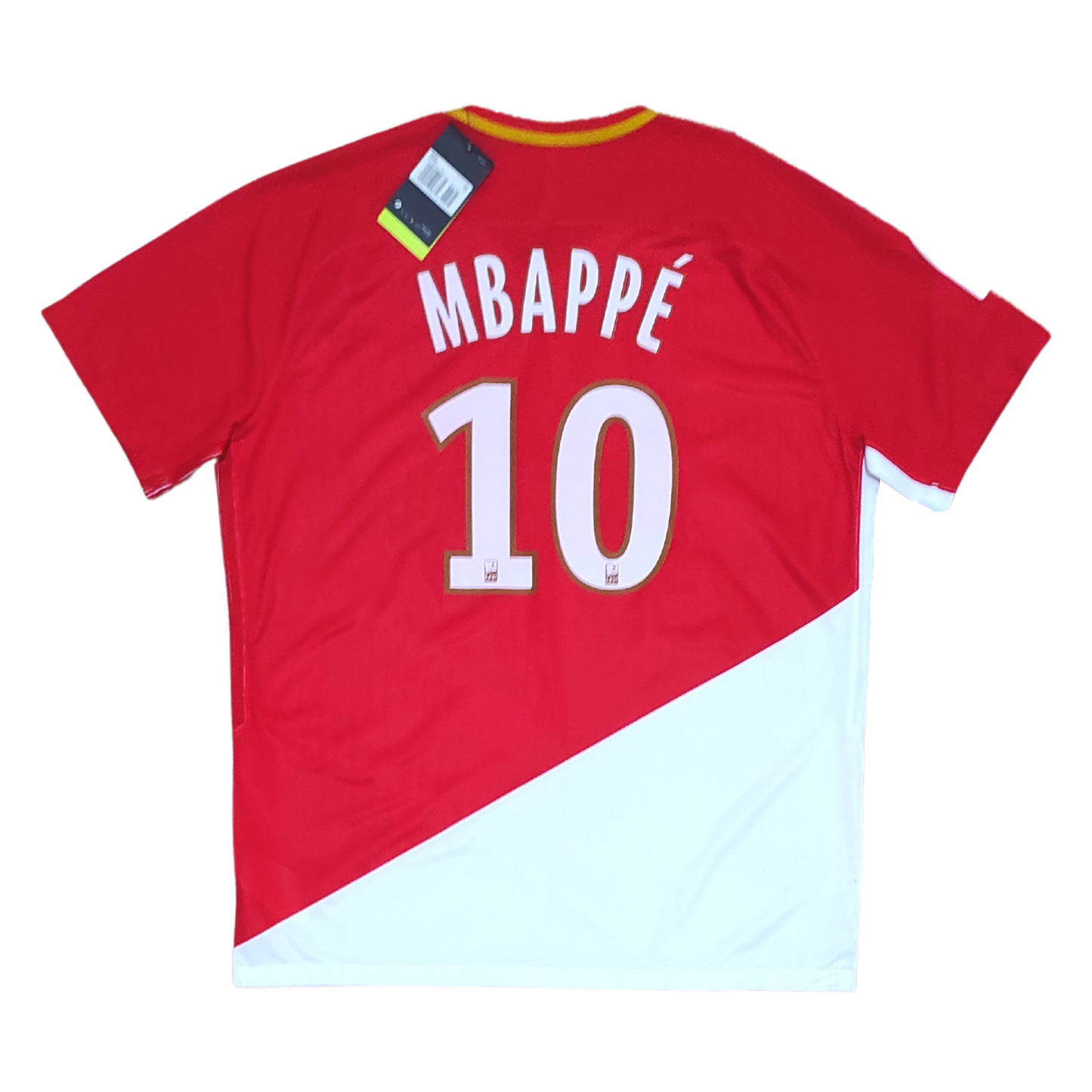 Monaco Home Player Spec Shirt BNWT 2017-2018 Mbappe (XXL)