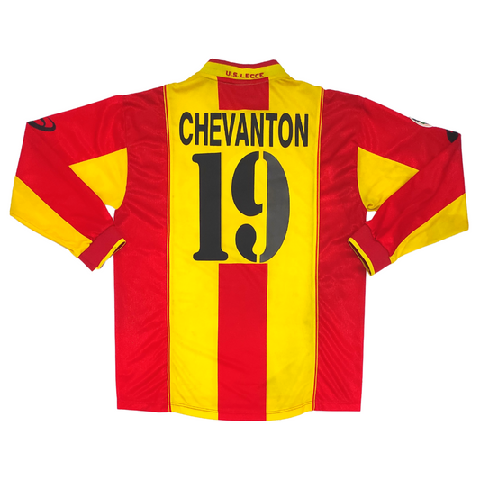 Lecce Home L/S Shirt 2002-2003   Chevanton (XL)