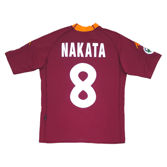 Roma Home Shirt 2000-2001 Nakata (L)