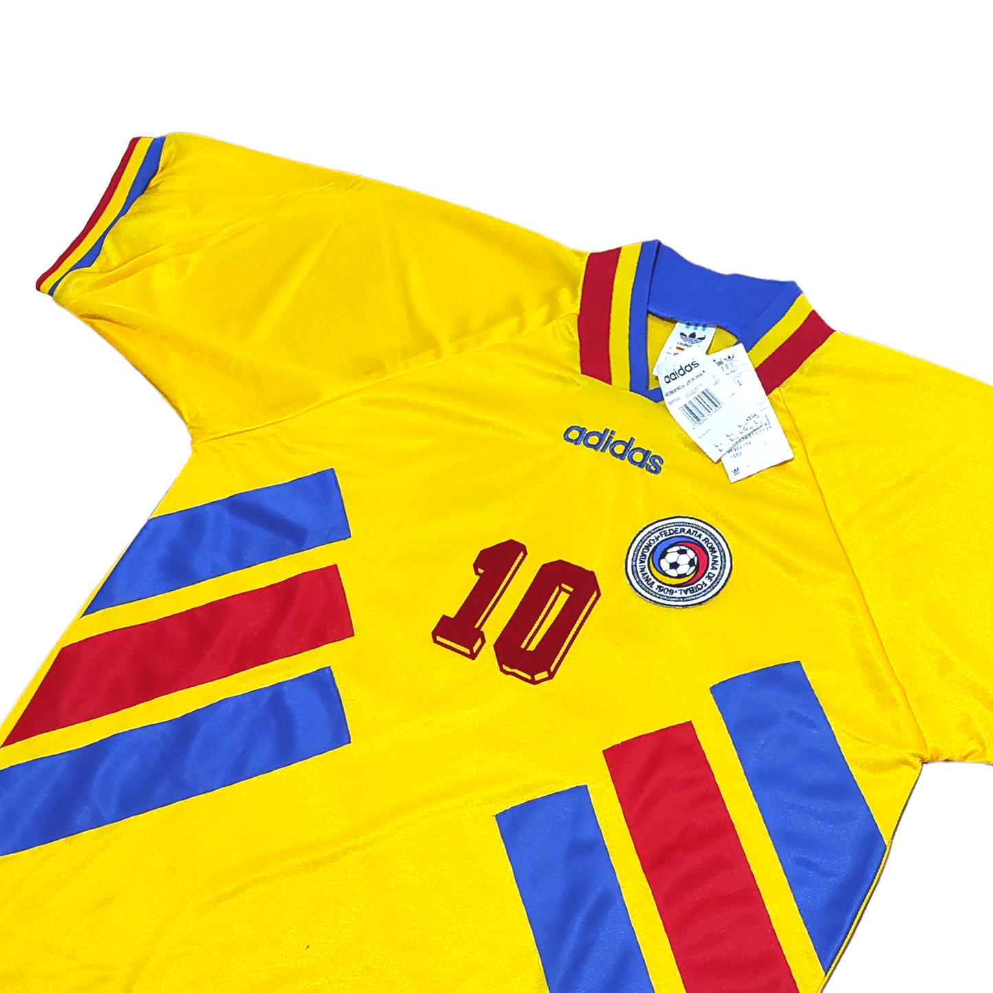 Romania Home BNWT Shirt 1994-1995 Hagi (L)