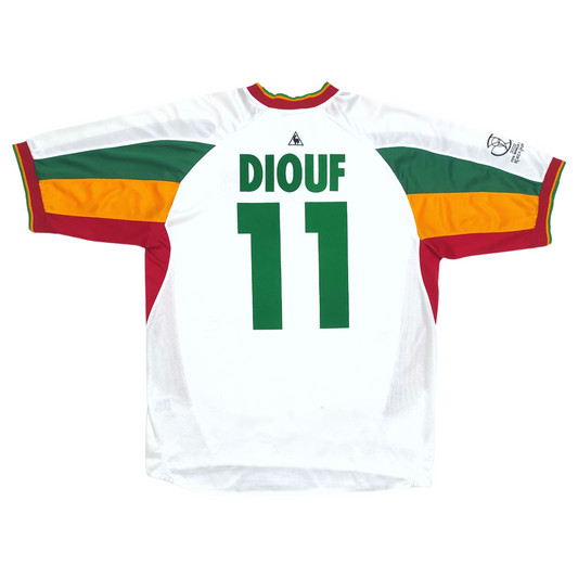 Senegal Home Shirt 2002-2003 Diouf (L)