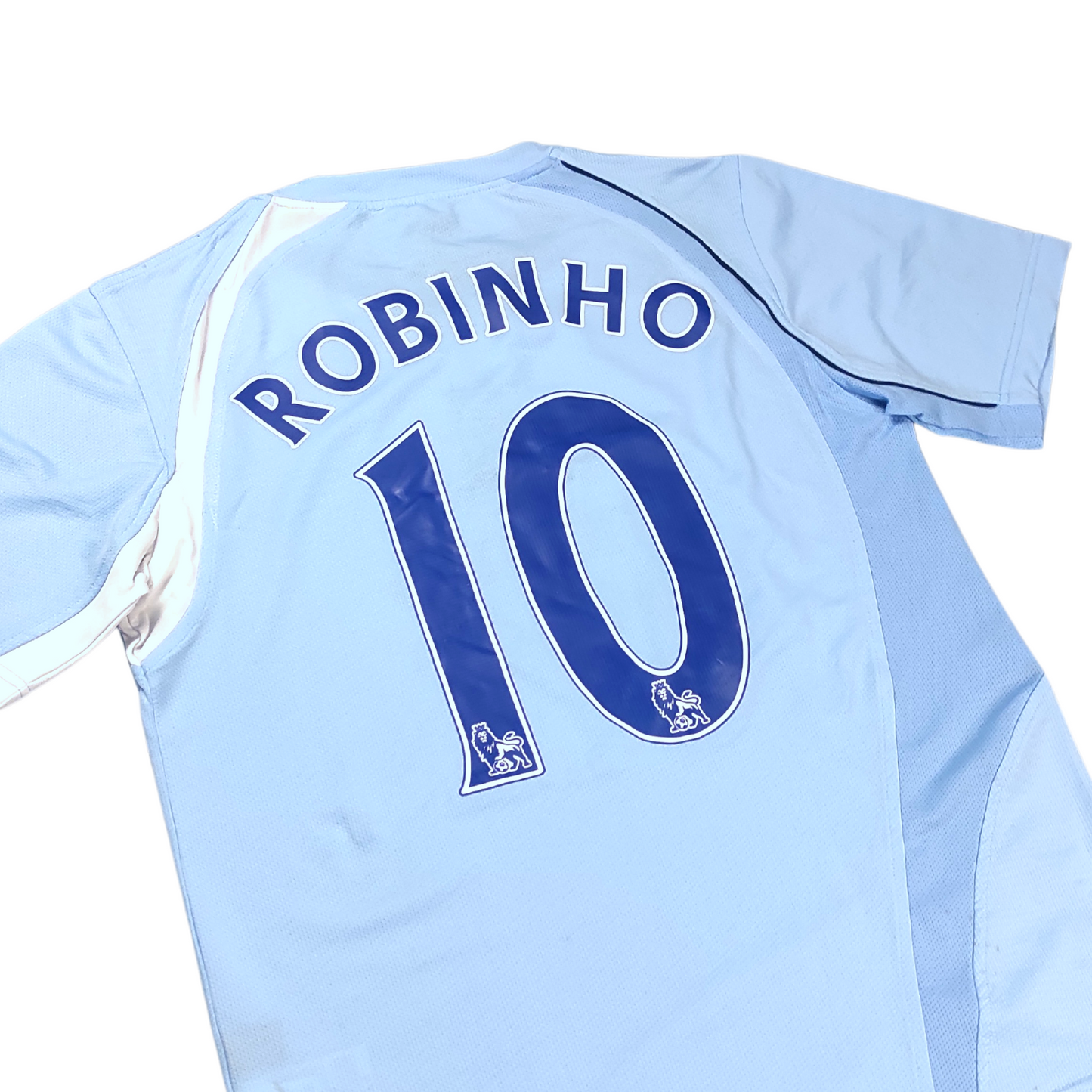 Manchester City Away Shirt 2008-2009 Robinho (M)