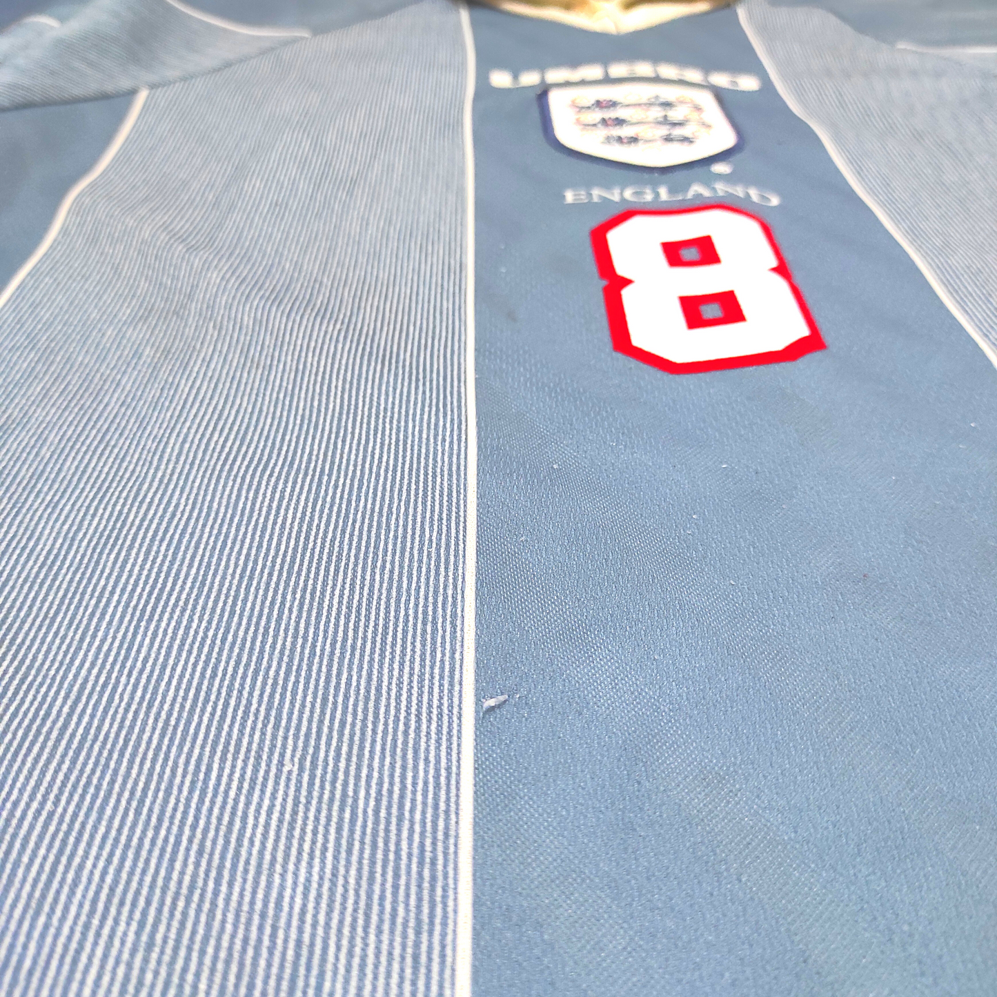 England Away Shirt 1996-1997 Gascoigne (L)