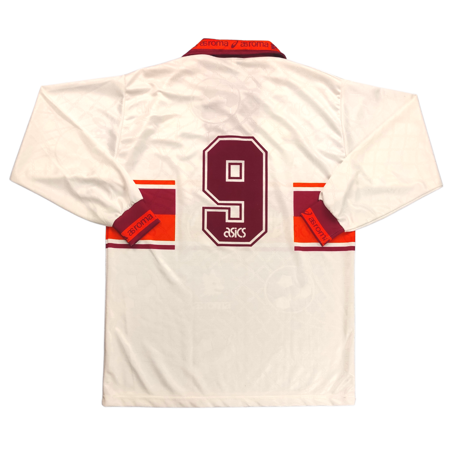 Roma Away L/S Shirt 1994-1995 #9 Balbo (XL)