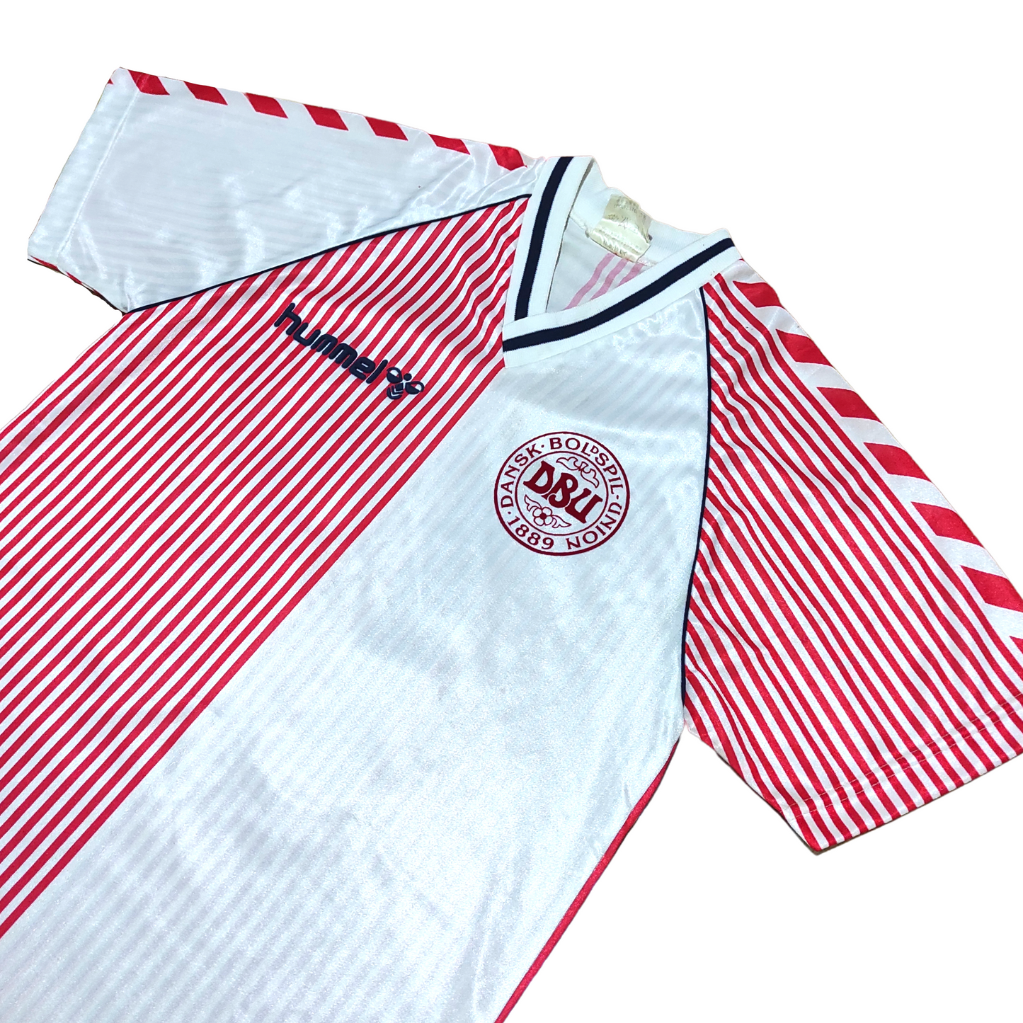 Denmark Away Shirt 1986-1988 #11 Laudrup (M)
