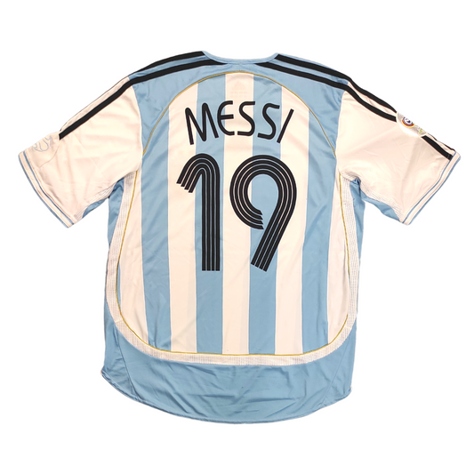 Argentina Home Shirt 2006-2008 Messi (M)