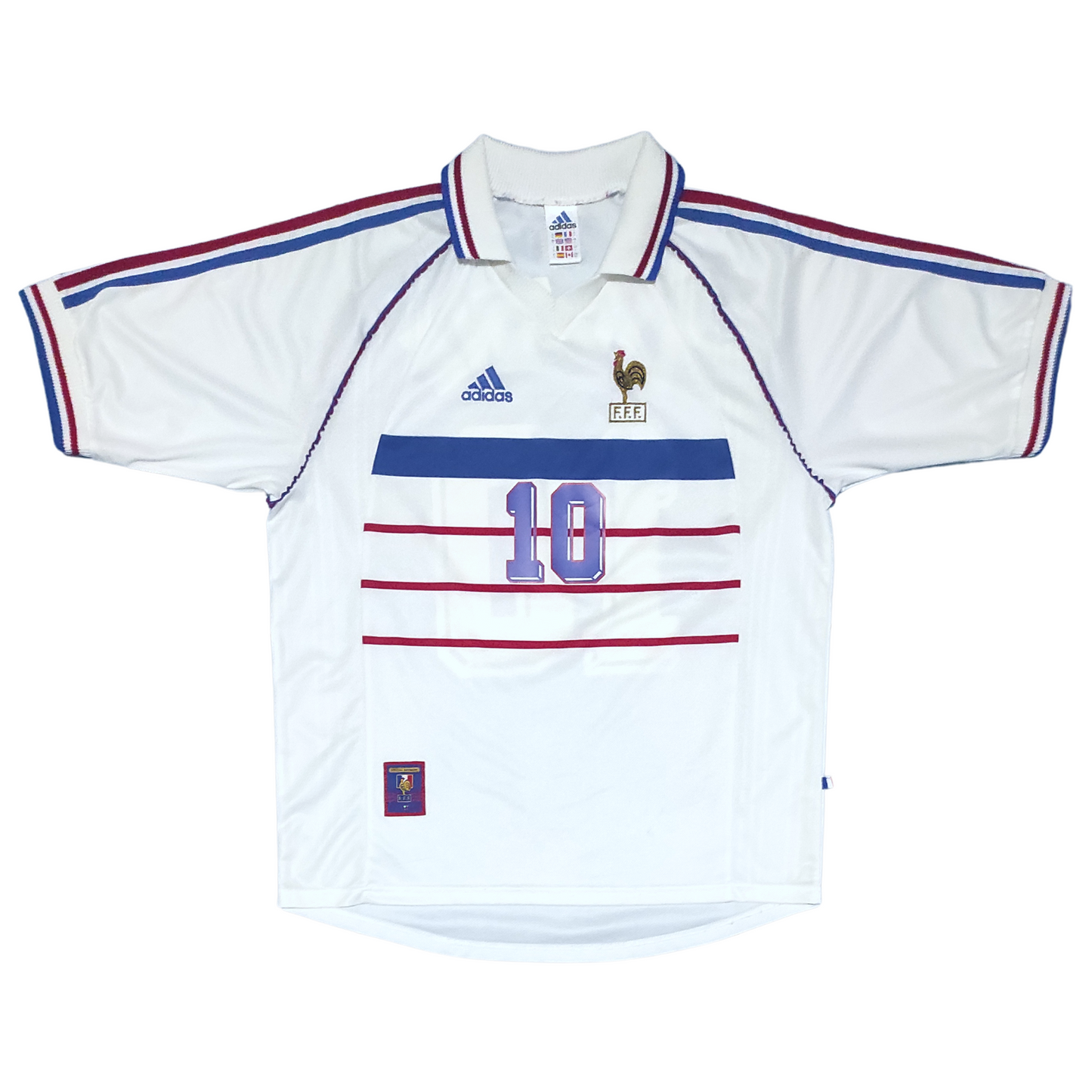 France Away Shirt 1998-2000 Zidane (L)