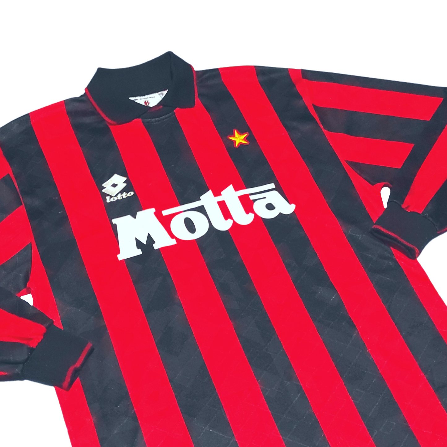 Milan Home L/S Shirt 1993-1994 #6 Baresi (L)