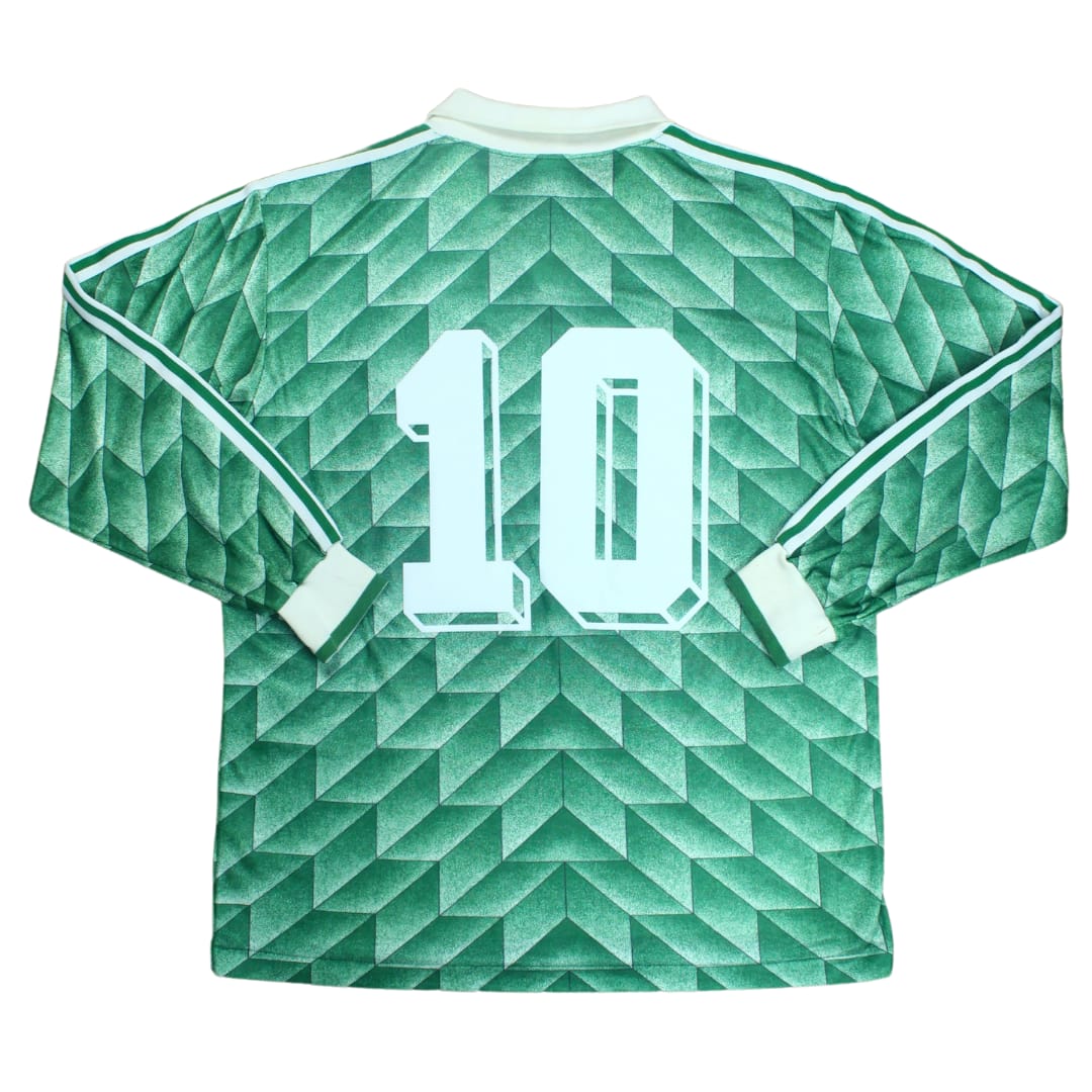 Germany Away L/S Shirt 1988-1990 #10 Matthäus (XL)