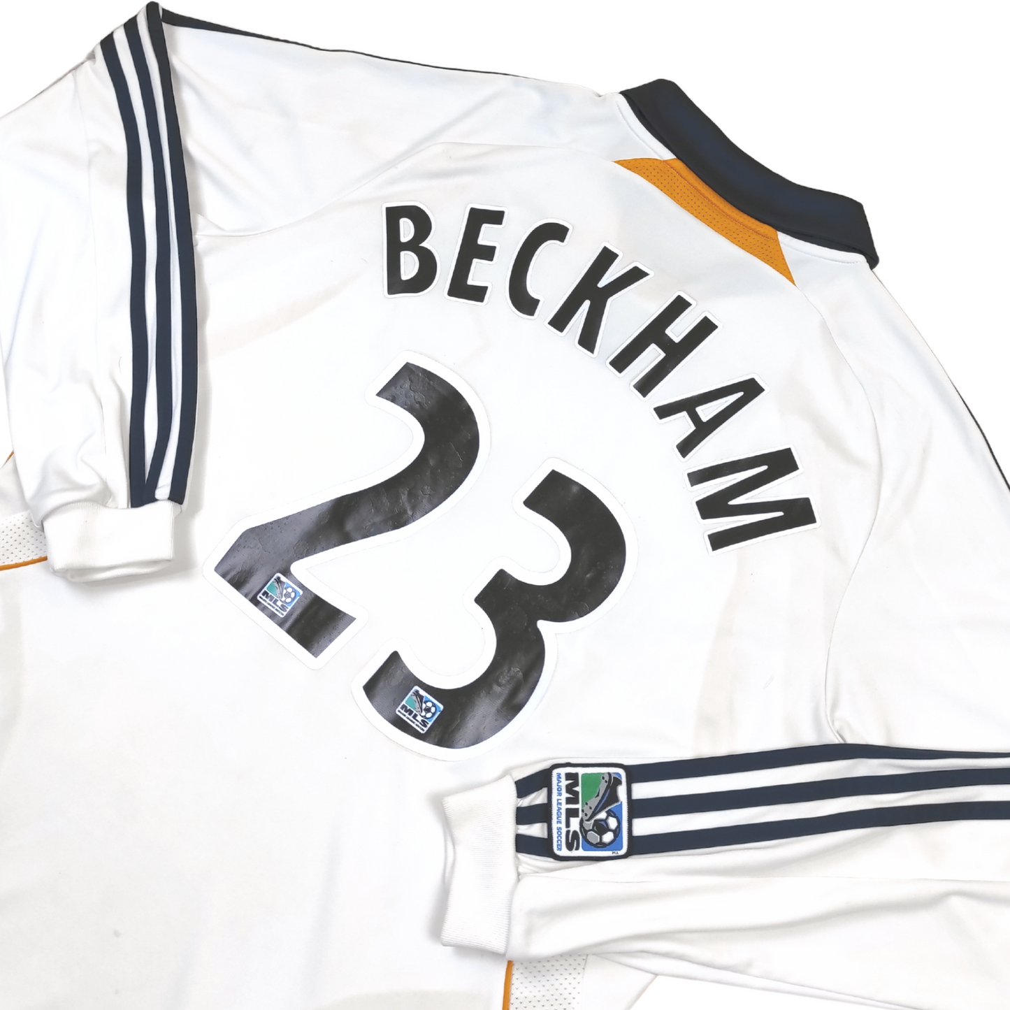 LA Galaxy Home L/S Shirt 2007-2008 Beckham (M)