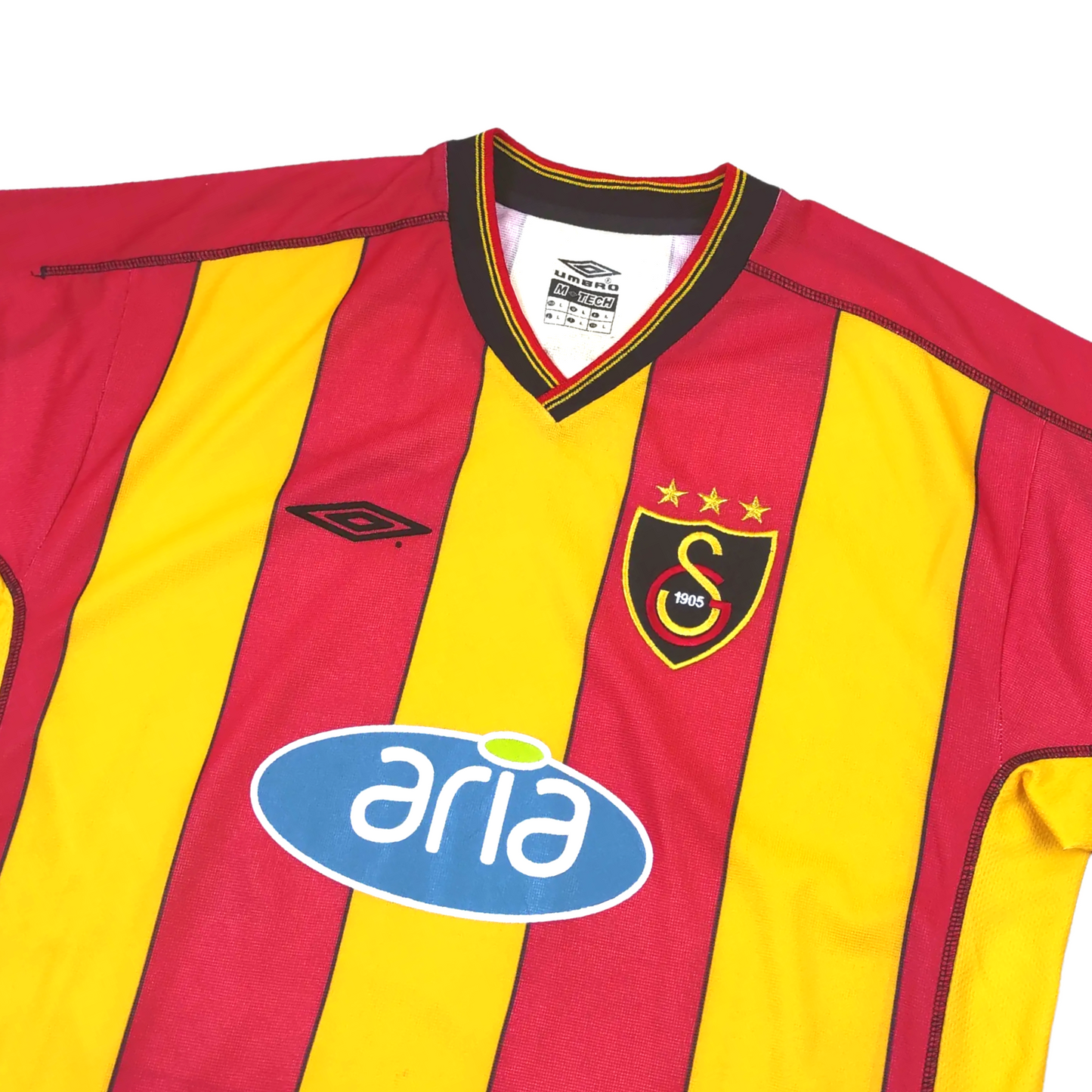 Galatasaray Home Shirt 2002-2003 Unit Davala (L)