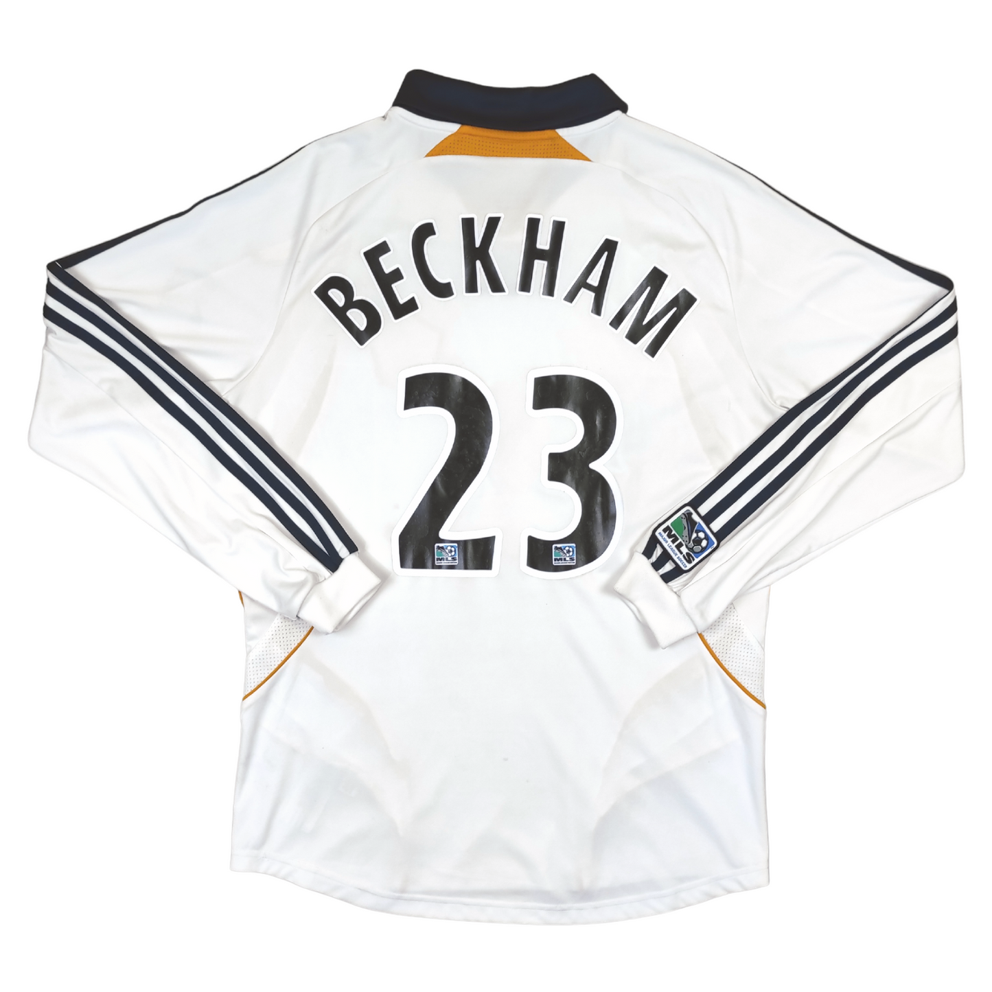 LA Galaxy Home L/S Shirt 2007-2008 Beckham (M)