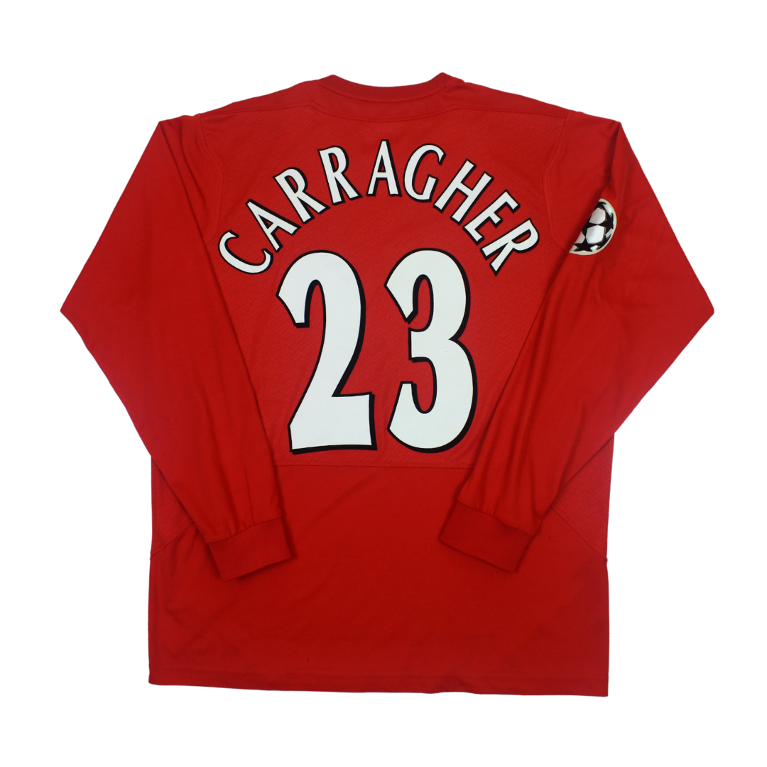 Liverpool Home L/S Shirt 2004-2005 Carragher (L)