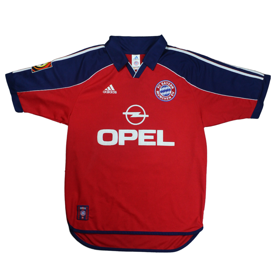 Bayern Munich Home Shirt 1999-2000 Effenberg (M)
