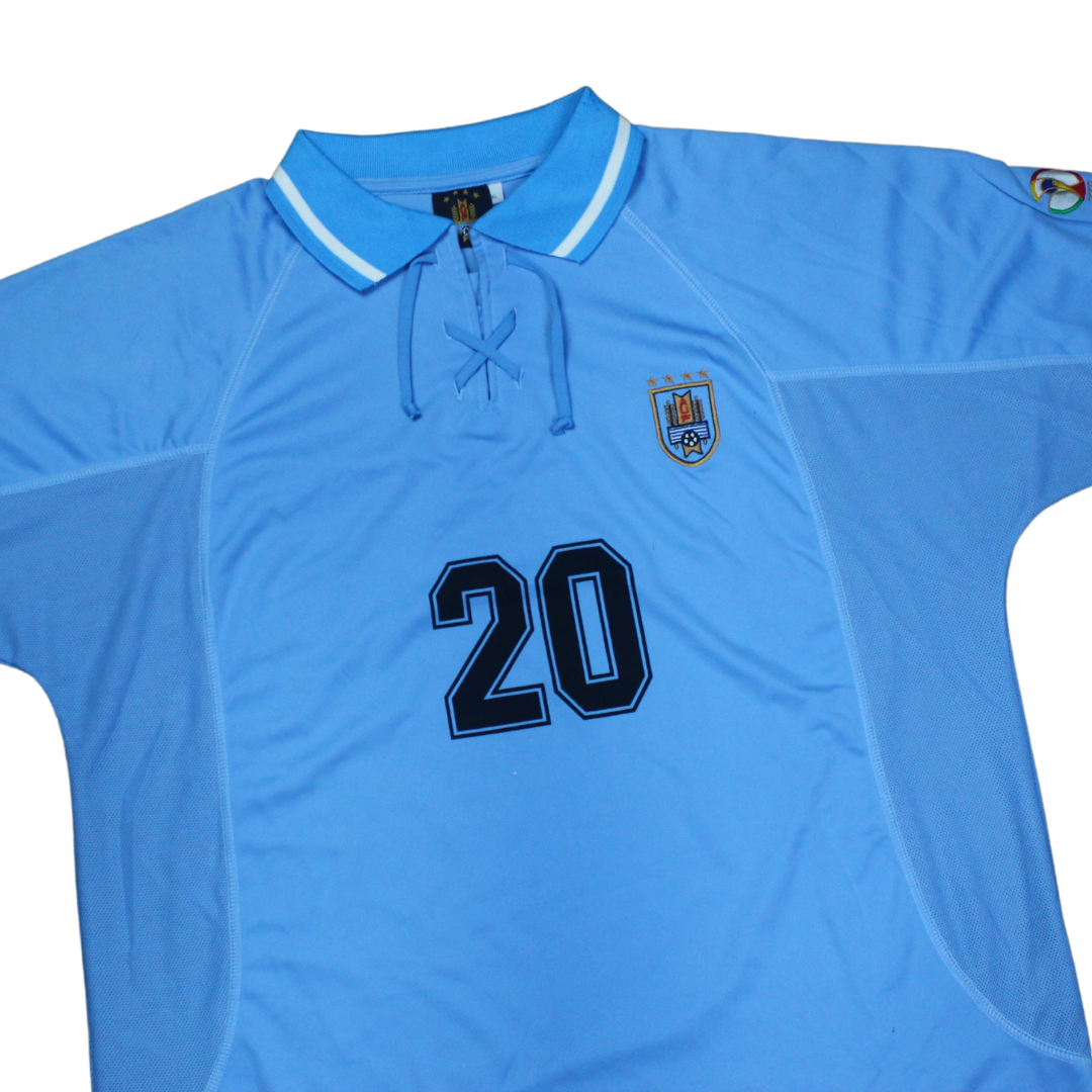 Uruguay Home Shirt 2002 Recoba (XL)