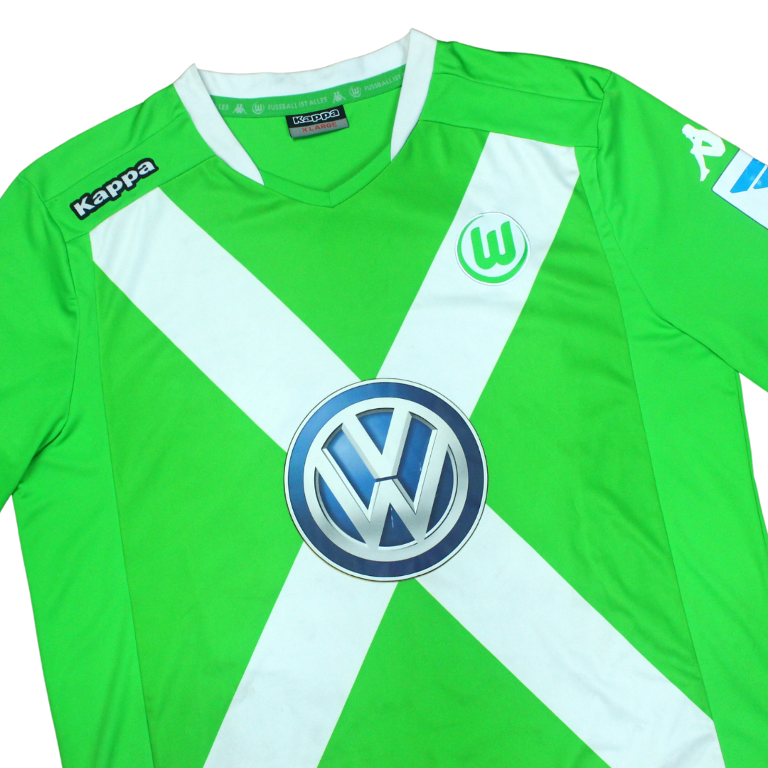 Wolfsburg Home Shirt 2014-2015 Rodriguez (XL)